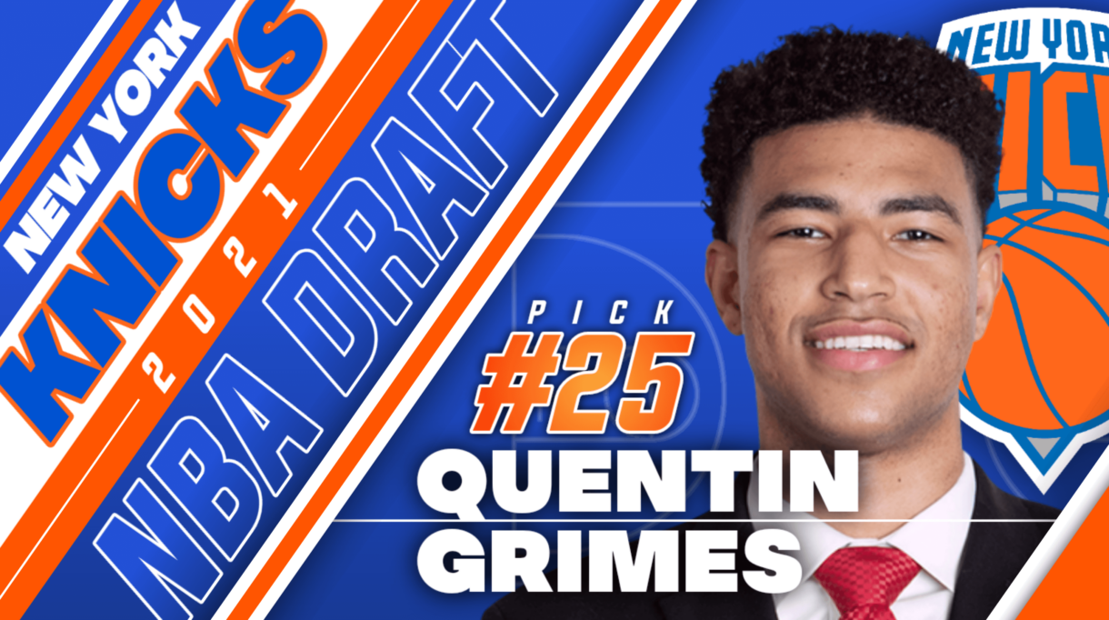 quentin grimes, knicks