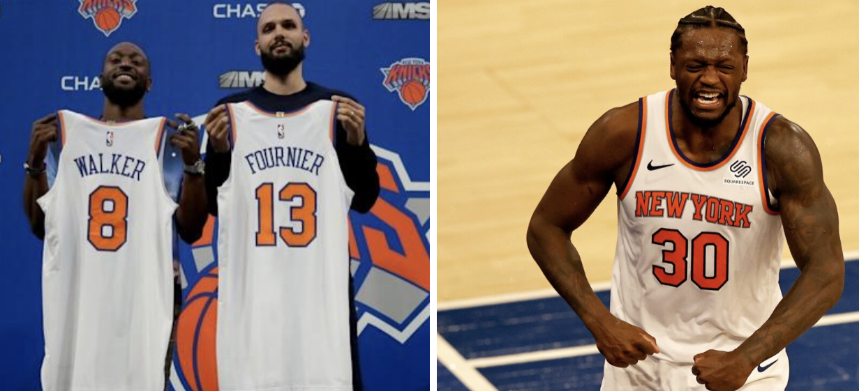 Knicks: Randle believes Walker-Fournier addition makes them more versatile