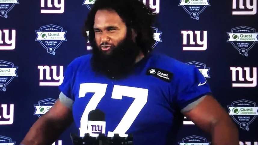 joe looney, new york giants