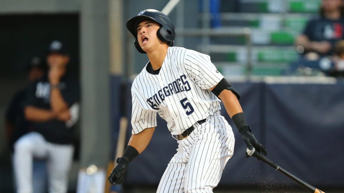 Delbarton grad Volpe kicking off a special season with Yankees AA