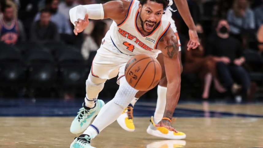 derrick rose, knicks