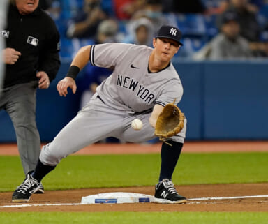 Yankees make another change at first base