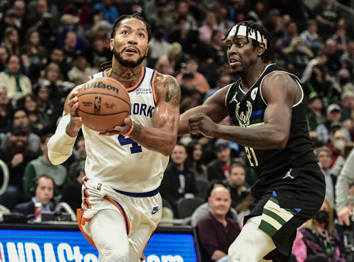 derrick rose, knicks