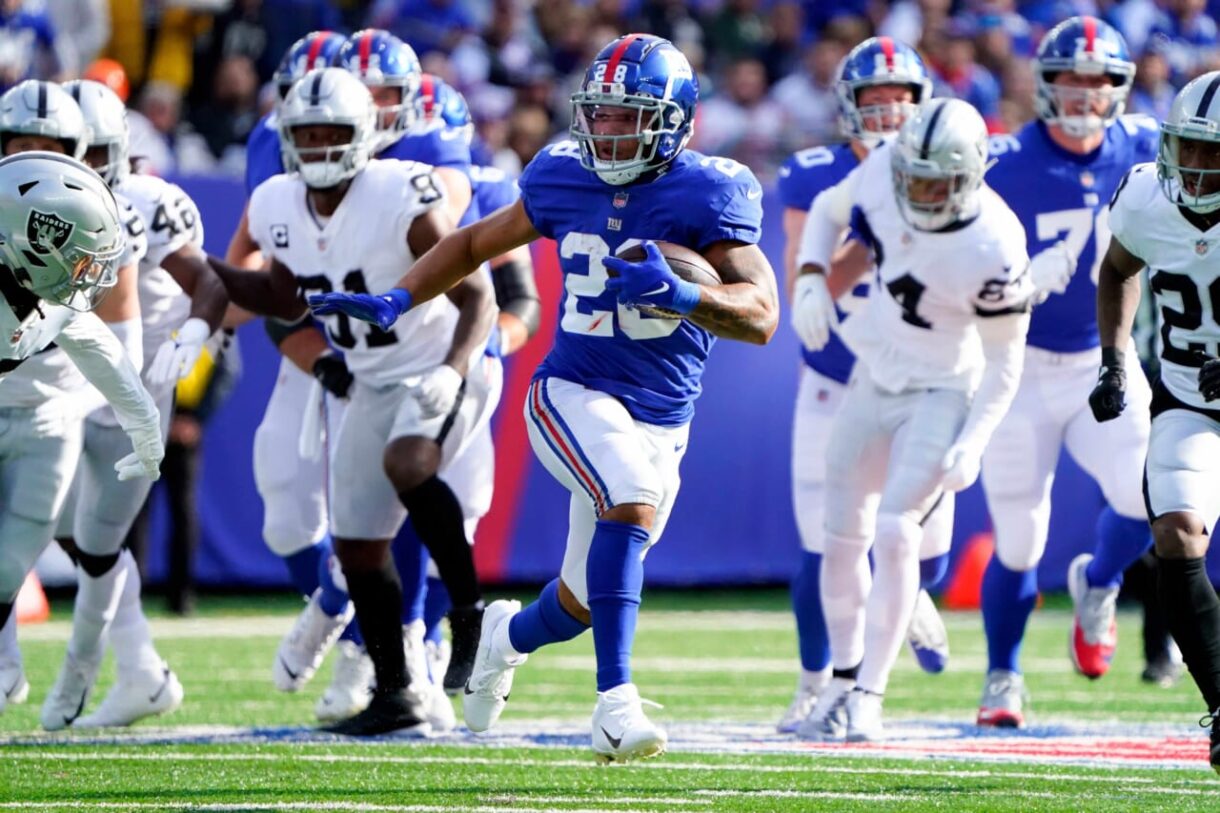 devontae booker, giants