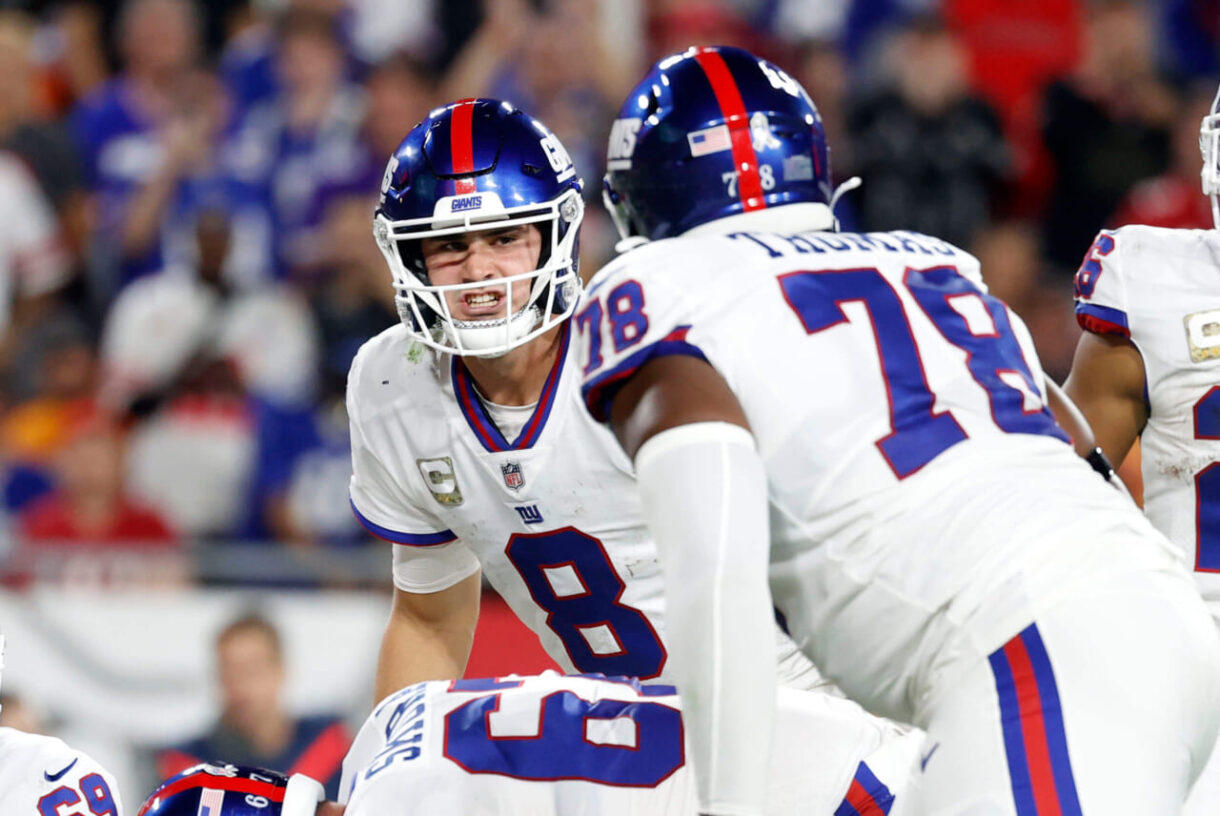 new york giants, daniel jones, andrew thomas