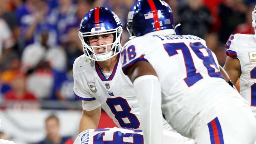 new york giants, daniel jones, andrew thomas