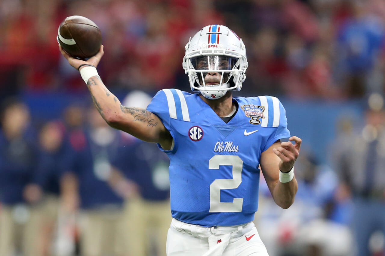 Giants digging into quarterback prospects, Ole Miss standout on their radar