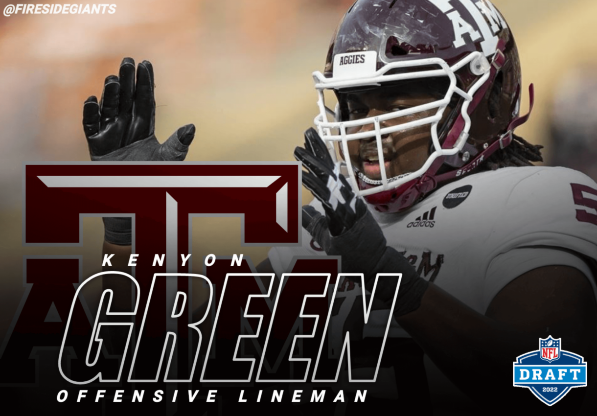 kenyon green, giants