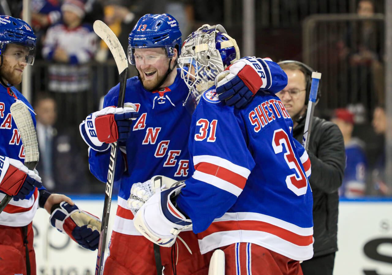 New York Rangers prepare for home ice advantage in first round of Playoffs with opponent still undecided