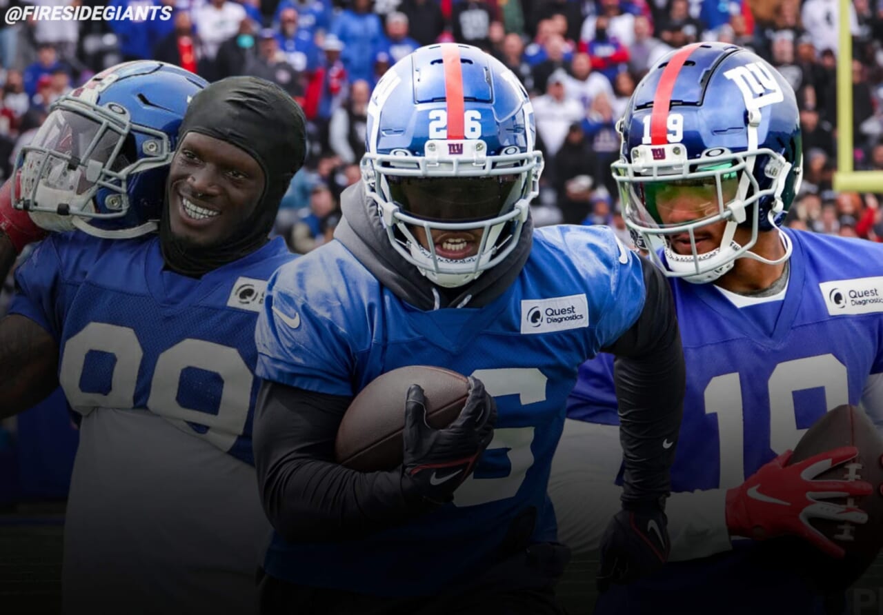 new york giants, saquon barkley, kenny golladay, kadarius toney