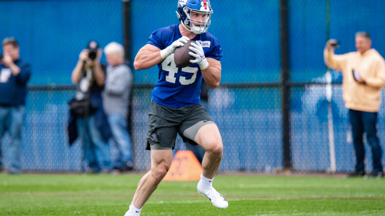 New York Giants: Why rookie Daniel Bellinger should start at tight end