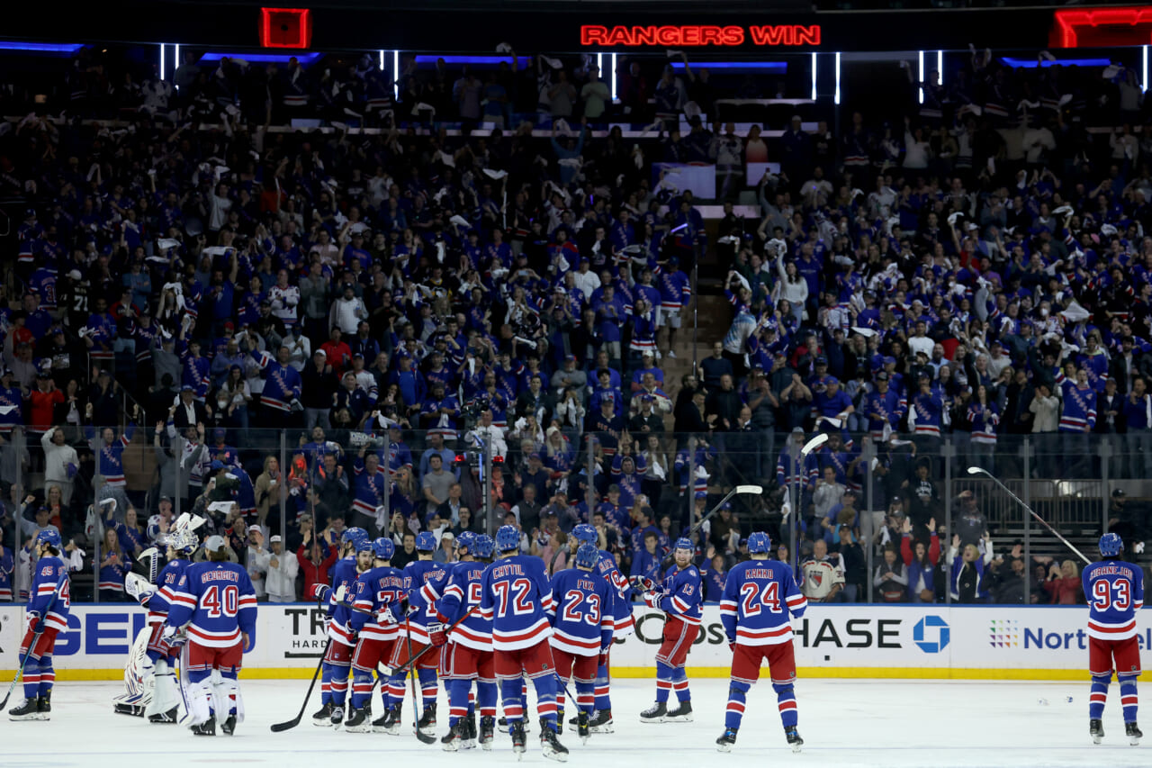 New York Rangers move on to Round 2 with Overtime win