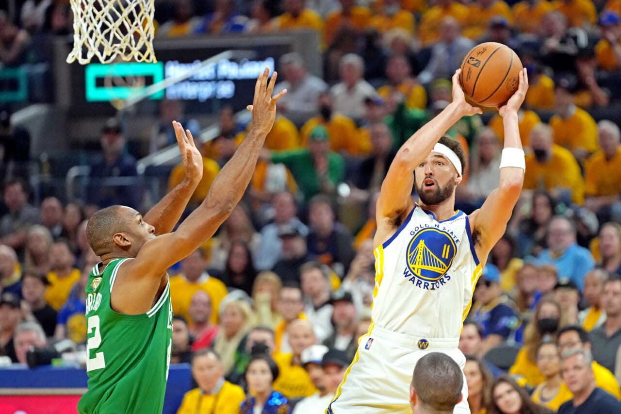Klay Thompson shrugs off NBA Finals shooting slump