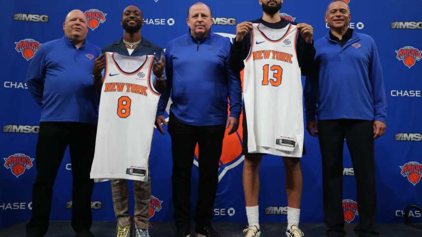 Leon Rose, Tom Thibodeau, New York Knicks