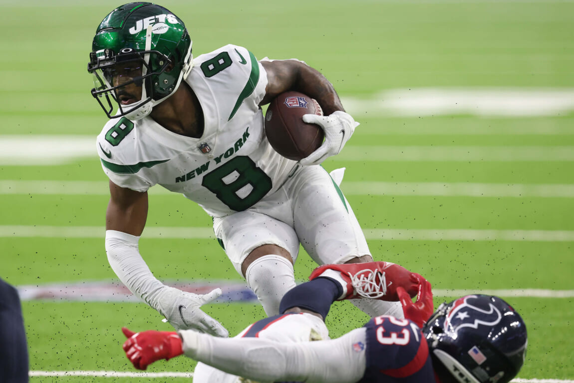 How New York Jets WR Elijah Moore is adjusting to NFL - Sports Illustrated New  York Jets News, Analysis and More