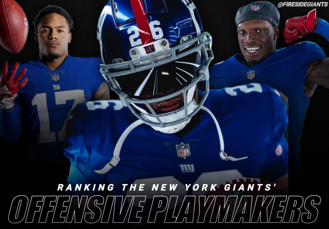 Ranking the New York Giants' offensive playmakers ahead of the
