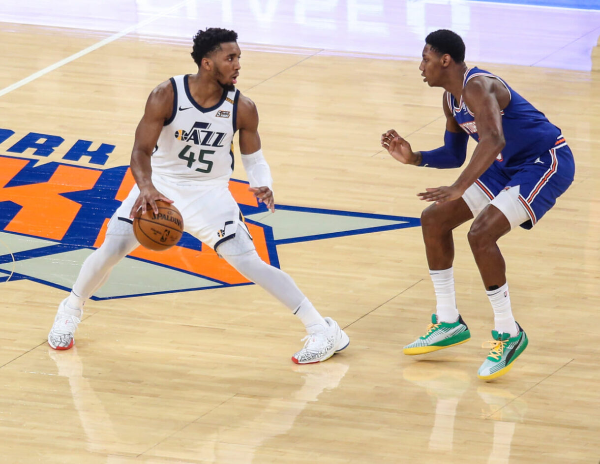 Donovan Mitchell, Knicks, RJ Barrett