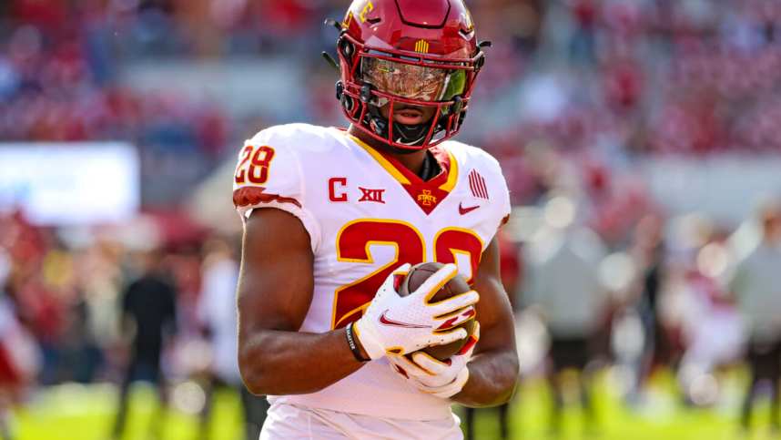 breece hall, jets, iowa state