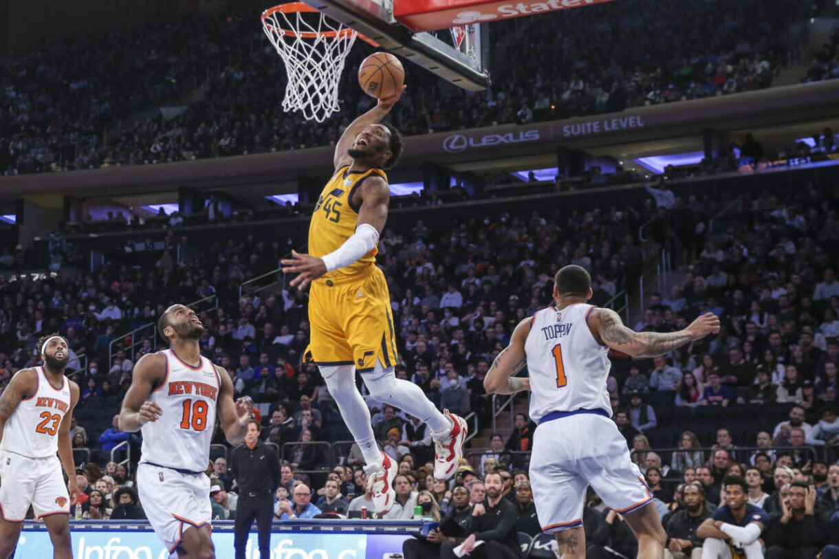 Donovan Mitchell, Knicks