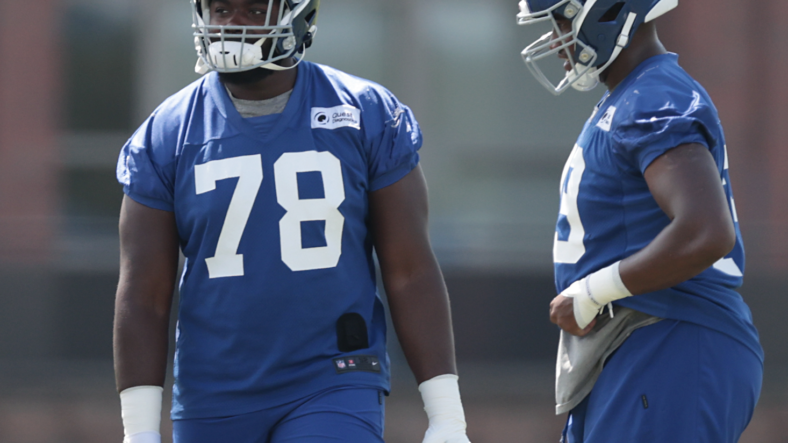 Giants' Andrew Thomas is PFF's Highest-Graded O-lineman