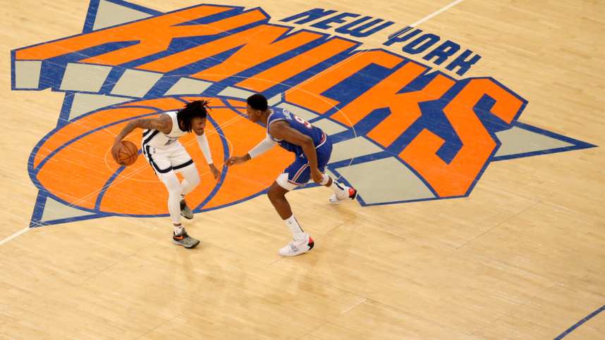 RJ Barrett, Ja Morant, Knicks