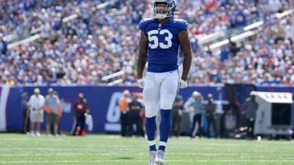 Giants release once promising 3rd round pass-rusher, sign wide receiver