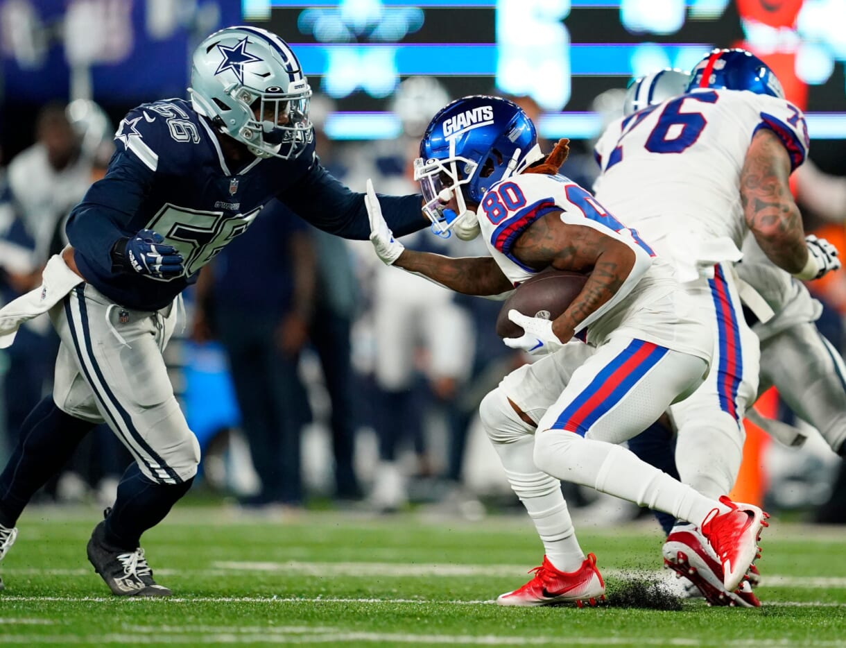 The New York Giants' top receiver through 3 weeks certainly wasn't expected