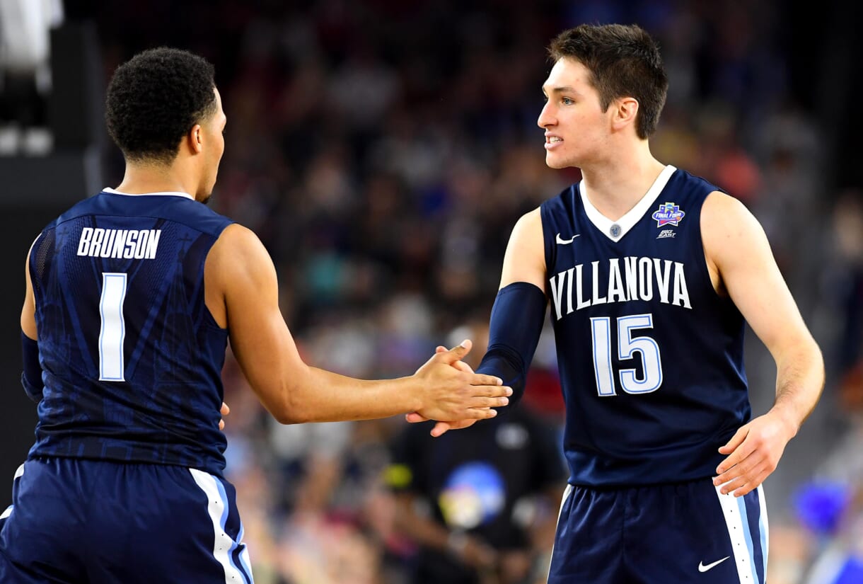 Villanova championship backcourt reunion Knicks bring back Ryan