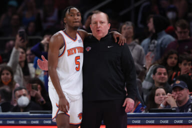 Tom Thibodeau, Immanuel Quickley, New York Knicks