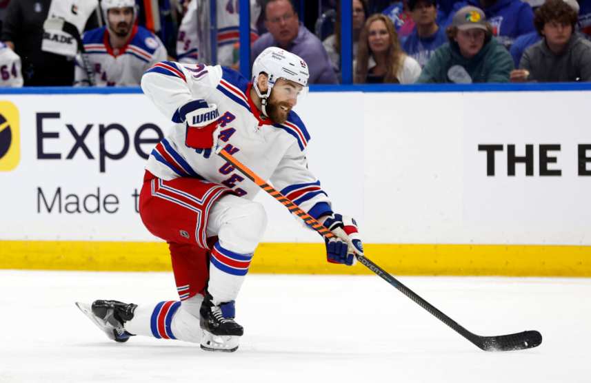 How have the New York Rangers done in new arena debuts?