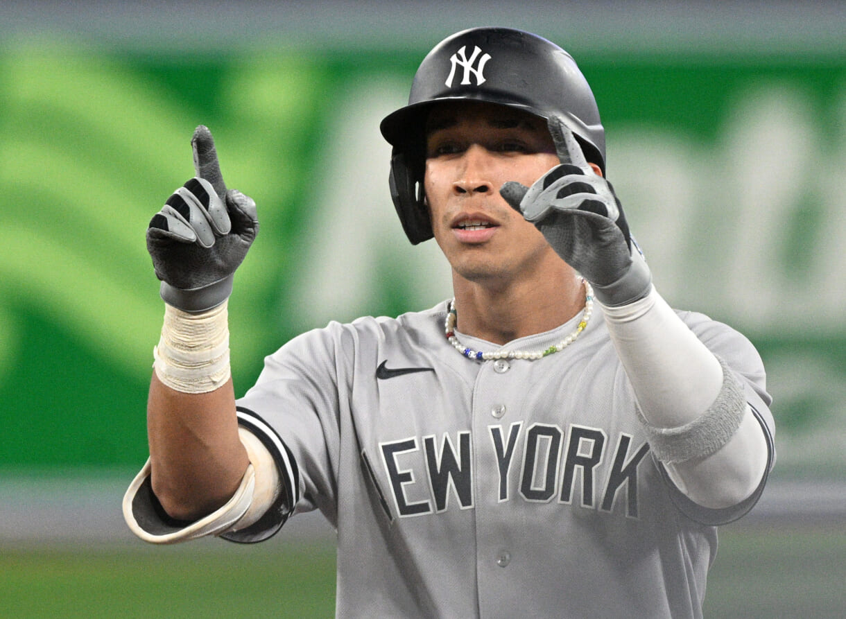 He's young. He has swagger. And Yankees rookie Oswaldo Cabrera