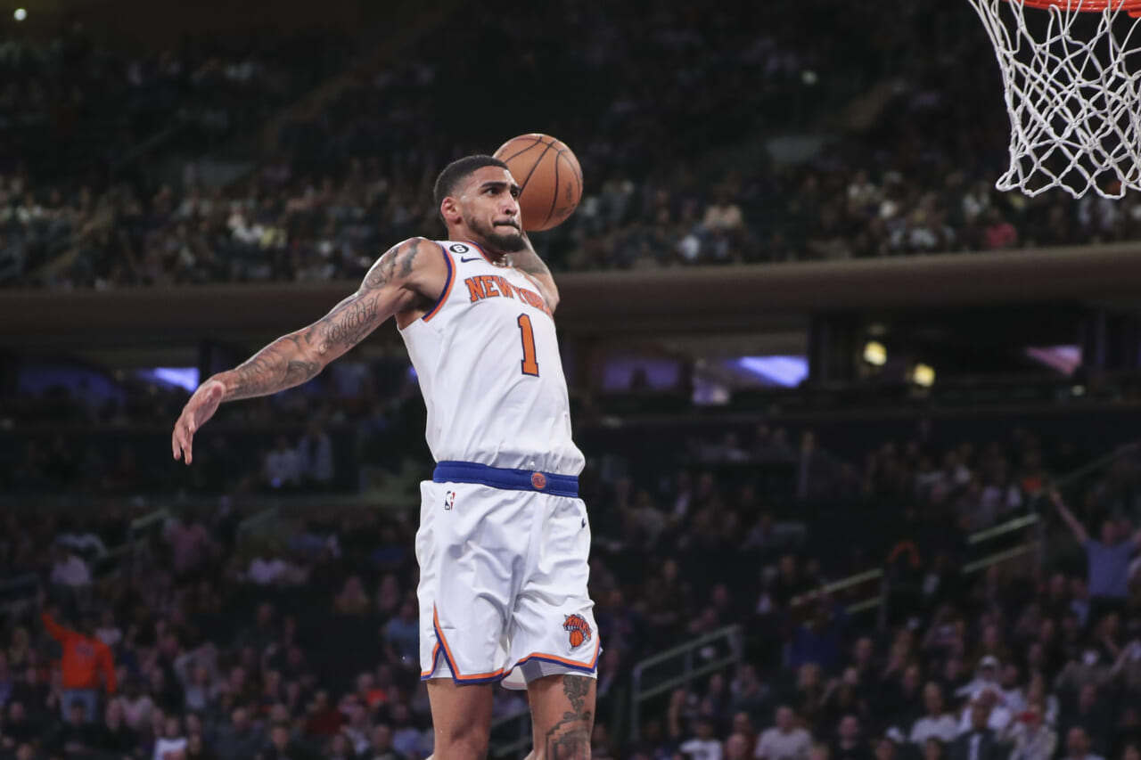 Knicks' Obi Toppin strugging to find his offensive rhythm