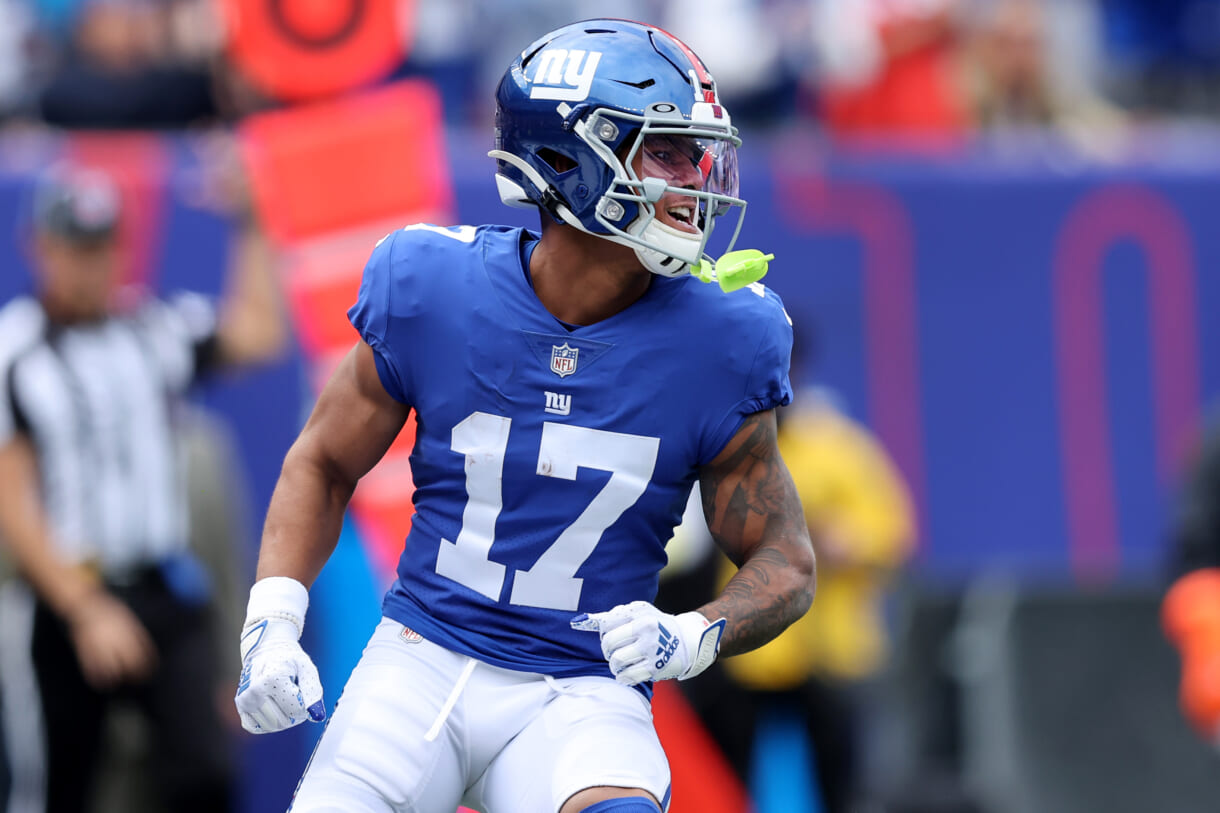 Giants secondyear WR listed as ‘breakout candidate’ by PFF