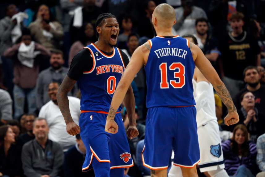 Cam Reddish, Evan Fournier, New York Knicks