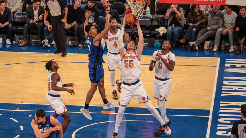 Isaiah Hartenstein, New York Knicks bench