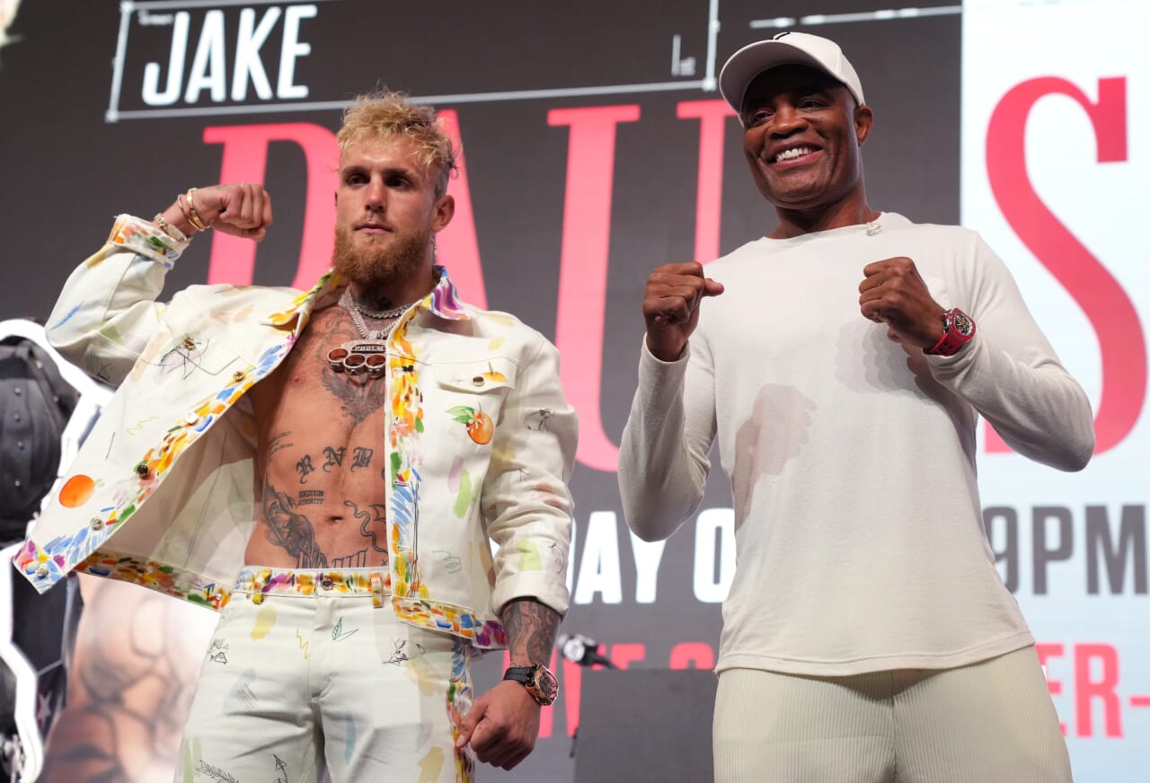 Showtime Boxing: Jake Paul drops and decisions Anderson Silva