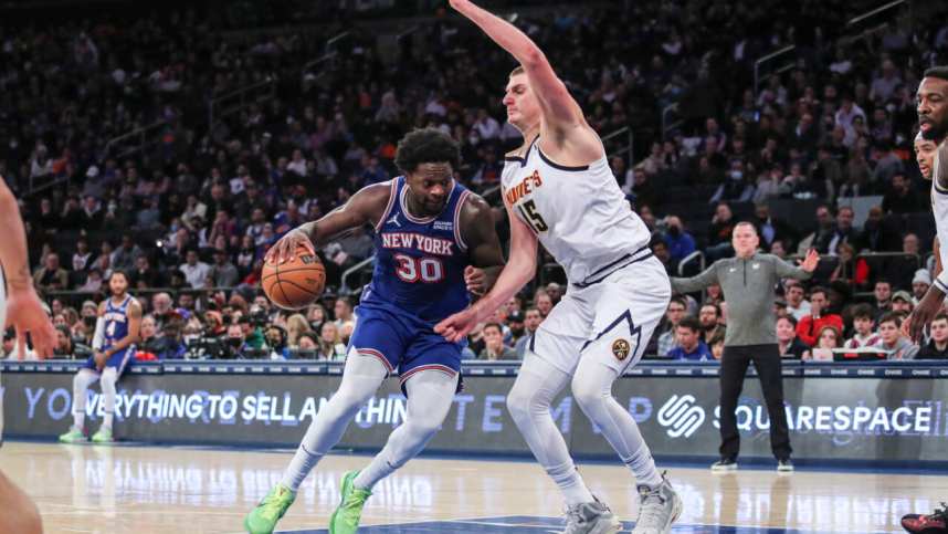 Nikola Jokic, Julius Randle, New York Knicks