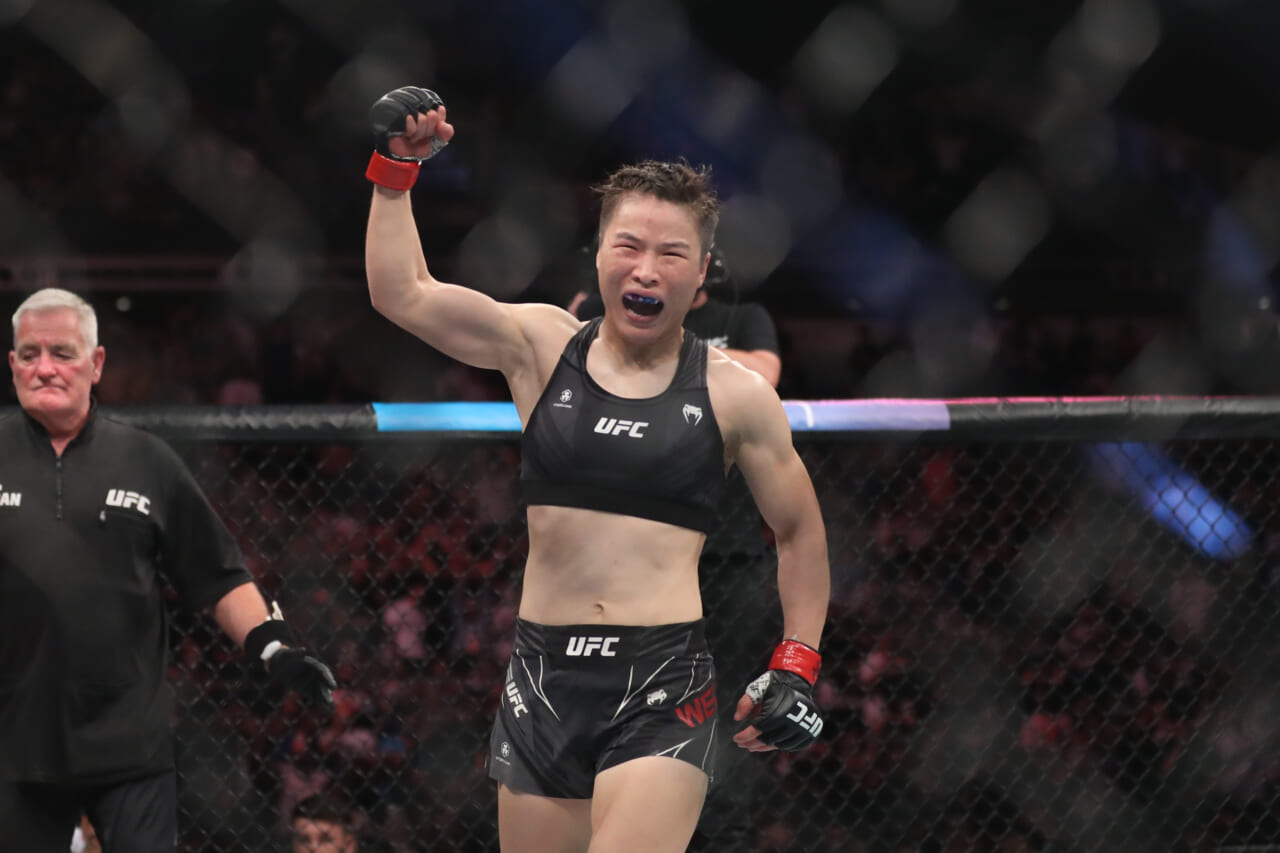 After dominant title defense at UFC 292, what's next for Zhang Weili?