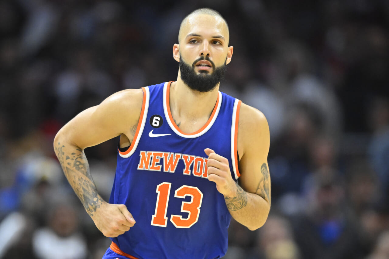 Evan Fournier New York Knicks Fanatics Authentic Game-Used #13