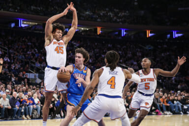Derrick Rose, Immanuel Quickley, New York Knicks