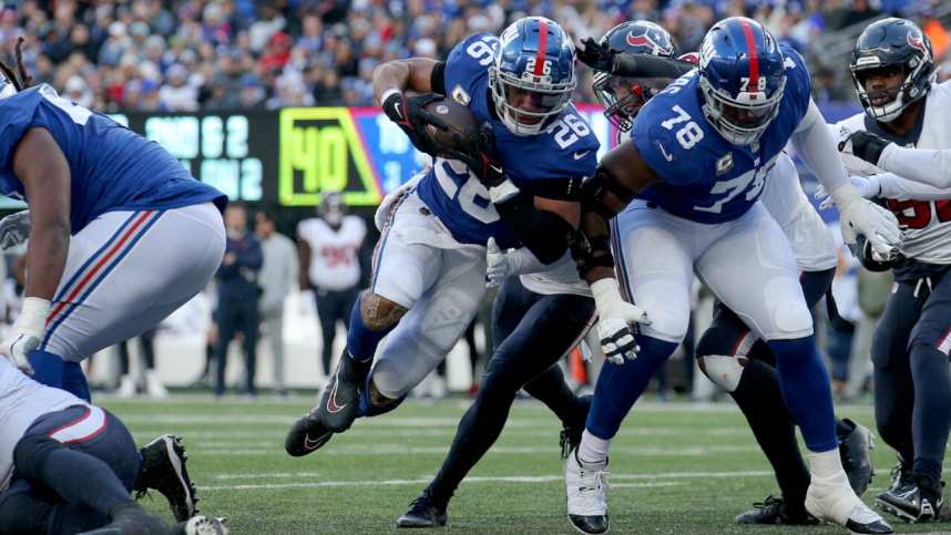 new york giants, saquon barkley, andrew thomas