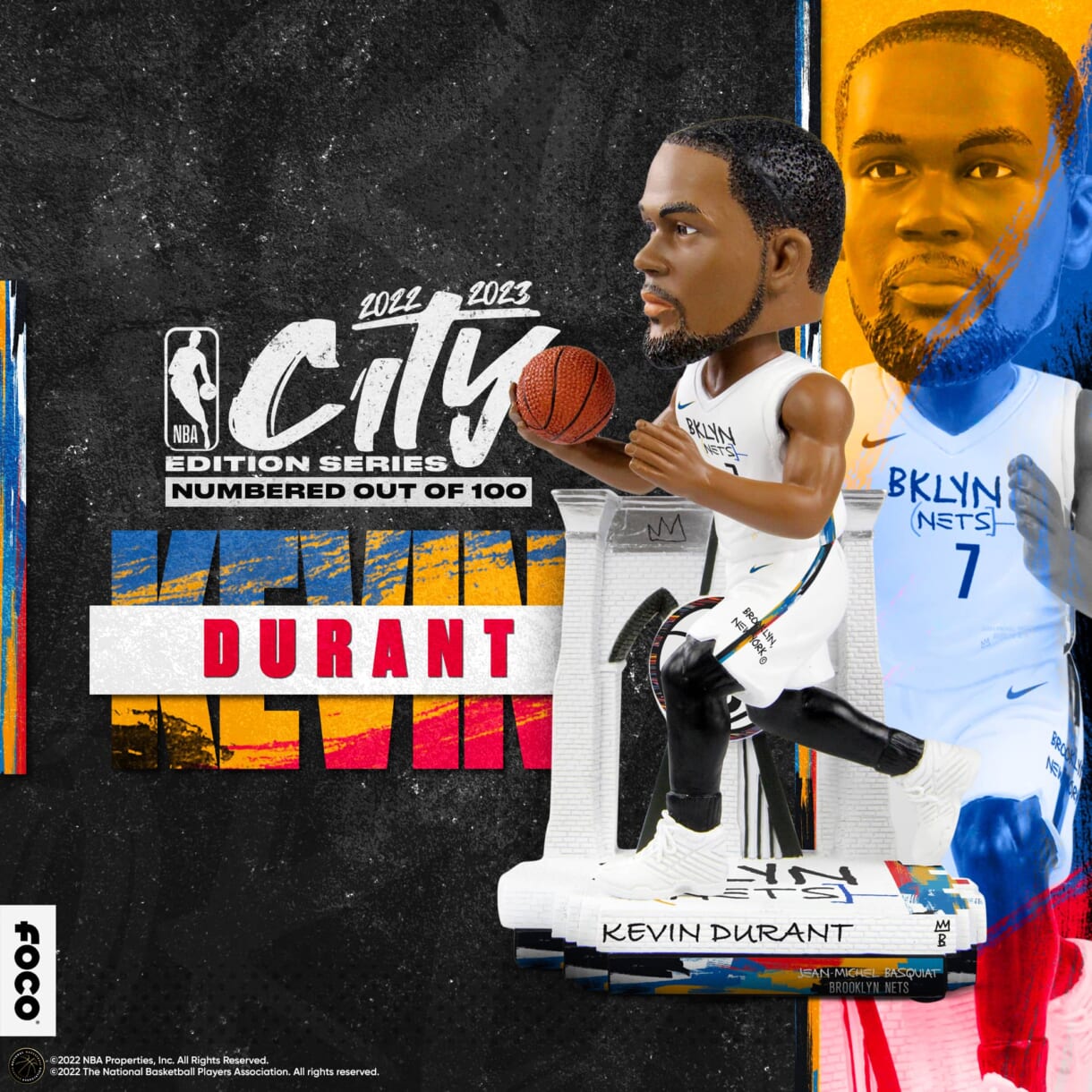 Kevin Durant bobblehead, Brooklyn Nets