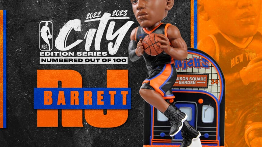 RJ Barrett bobblehead, New York Knicks
