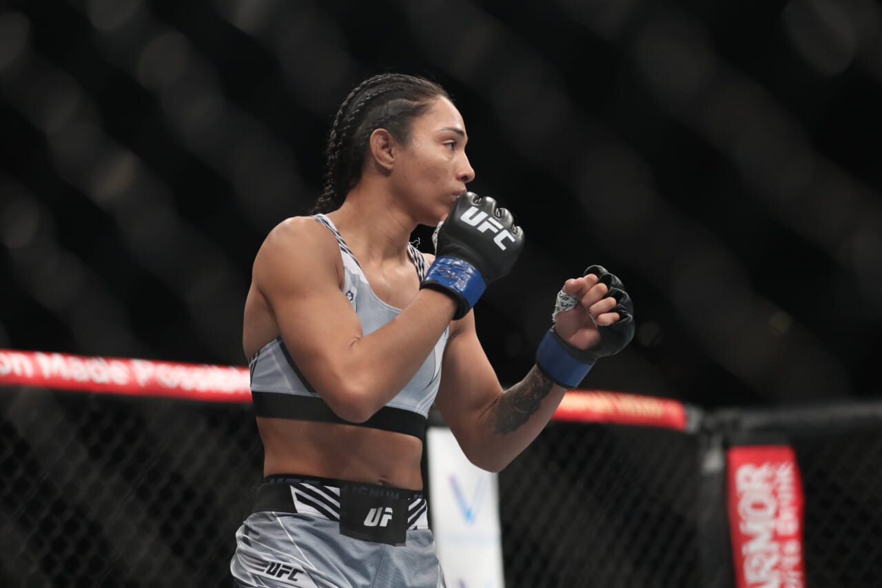 Former UFC title challenger Taila Santos no longer with the promotion