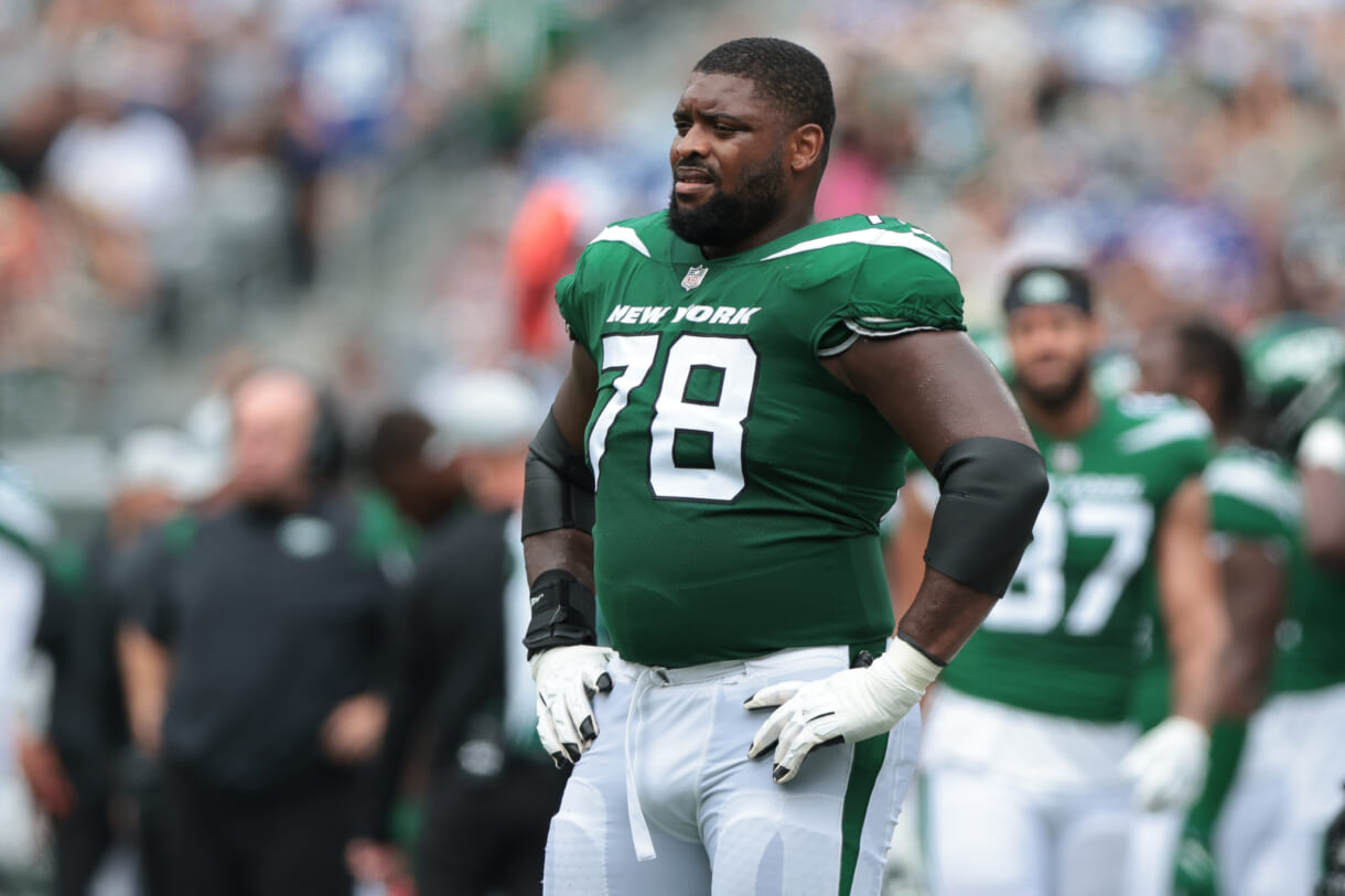 A slimmer, more mature Mekhi Becton hoping to make impact on Jets O-Line –  Hartford Courant