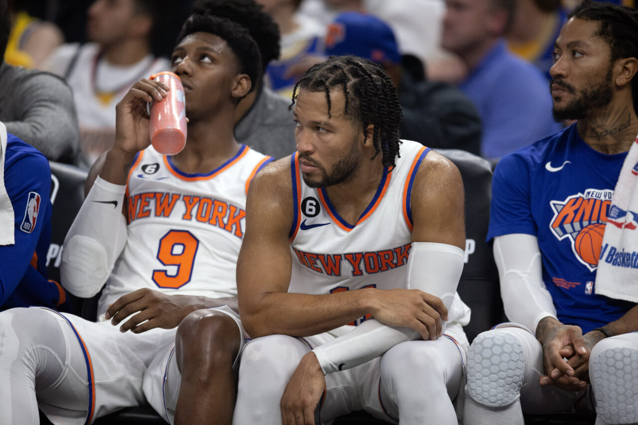 Knicks: Derrick Rose takes a cue from Jalen-Rick Brunson's father-and-son  relationship