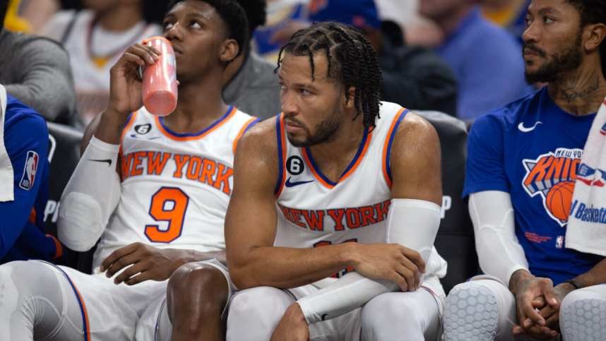 Derrick Rose, Jalen Brunson, New York Knicks