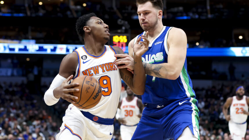 RJ Barrett, Luka Doncic, New York Knicks