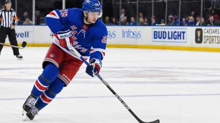 The Rangers have a Swiss Army Knife in veteran forward