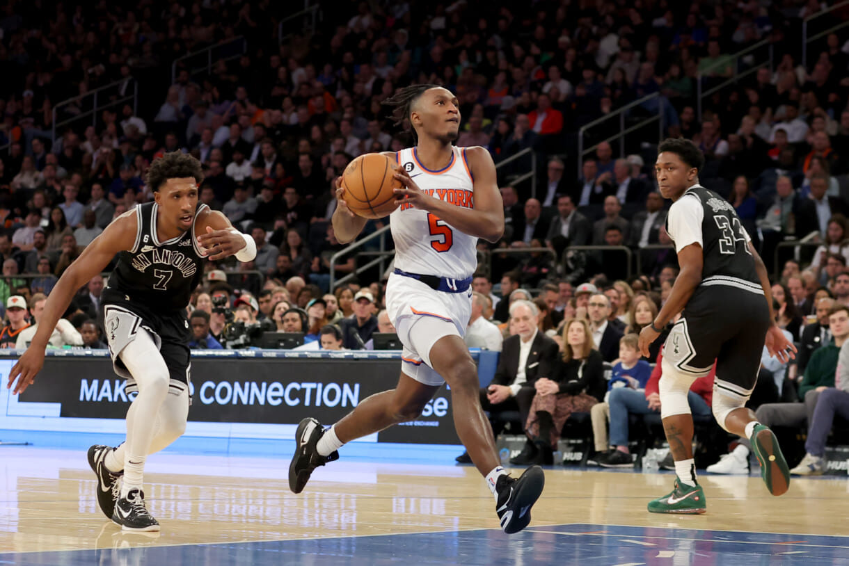 Knicks’ Immanuel Quickley has taken his game to the next level